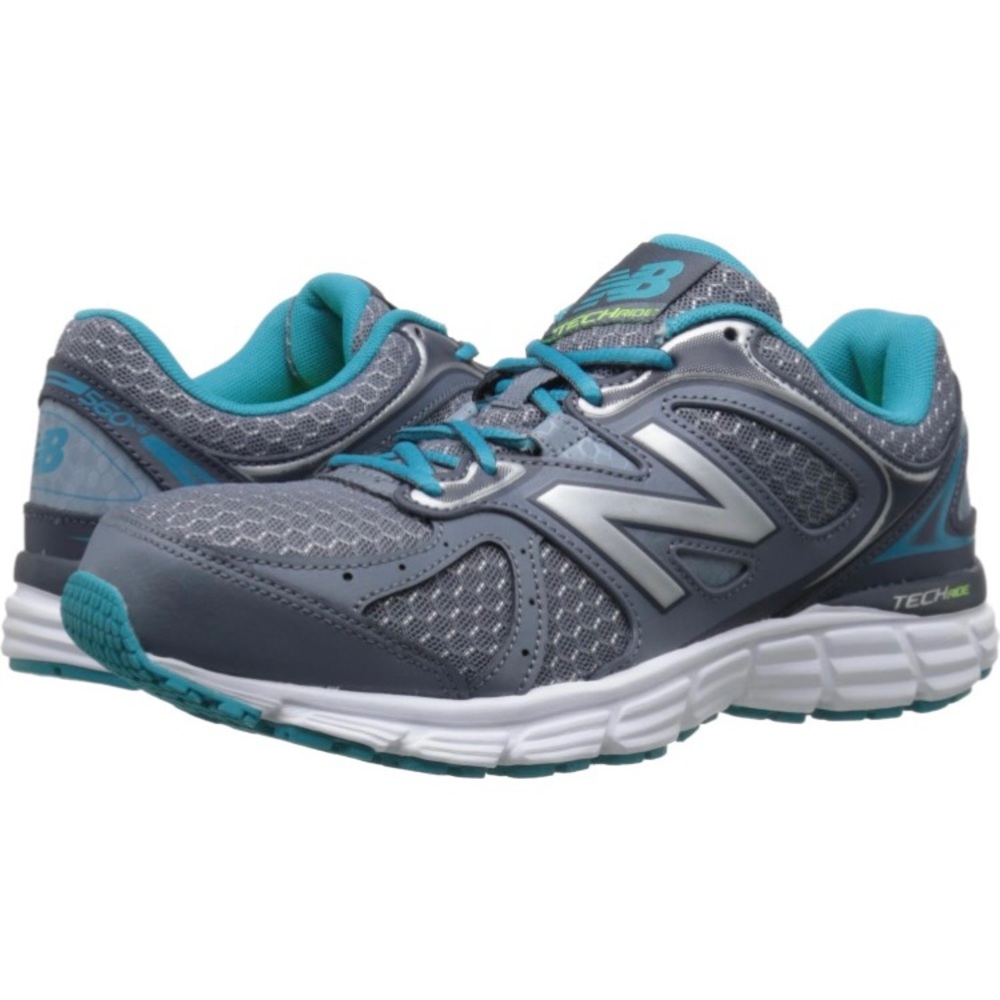 New Balance 560 V6 TechRide Running Shoe Size 8 Sea Glass Silver & Grey W560LG6